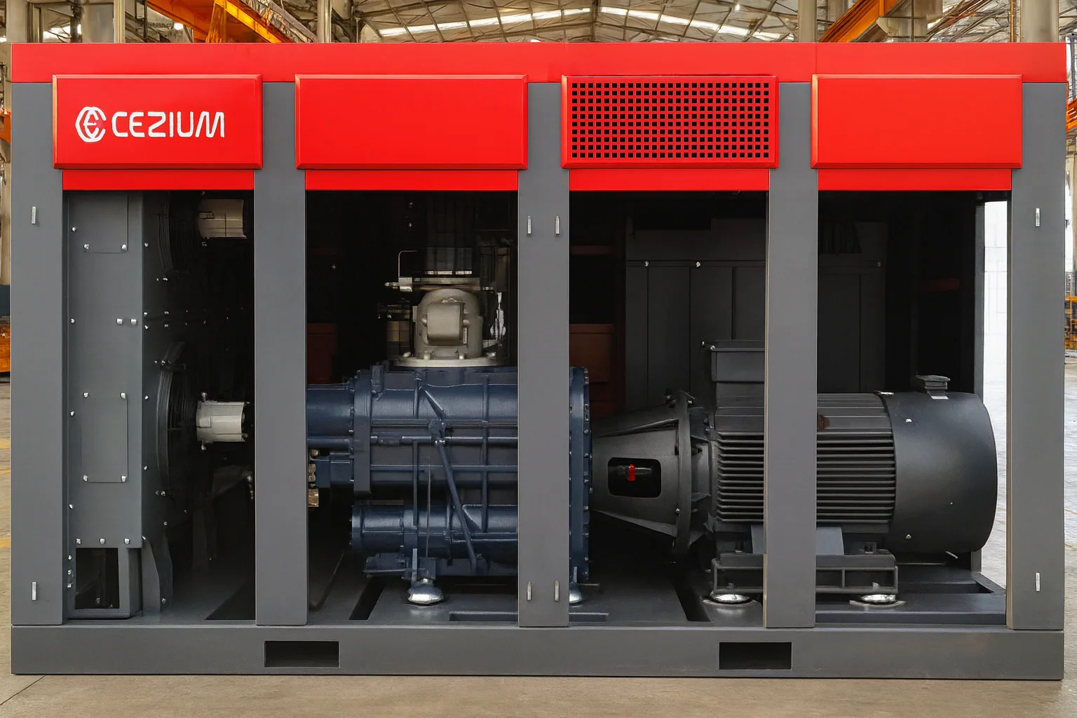 Compresseur bi-étagé 160 kW VSD